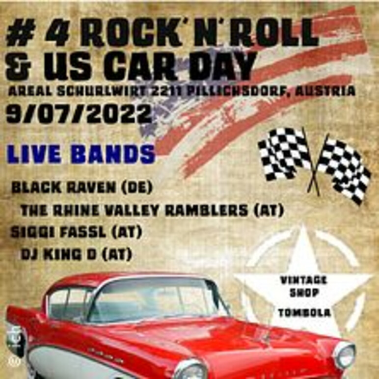 TICKETS :: US Car and Rock N Roll Day4, Schurlwirt, Sa, 09.07 ...
