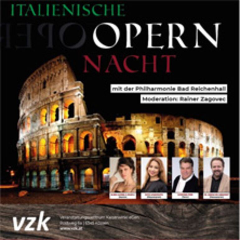 TICKETS :: Italienische Opern Nacht, Veranstaltungszentrum Kaiserwinkl
